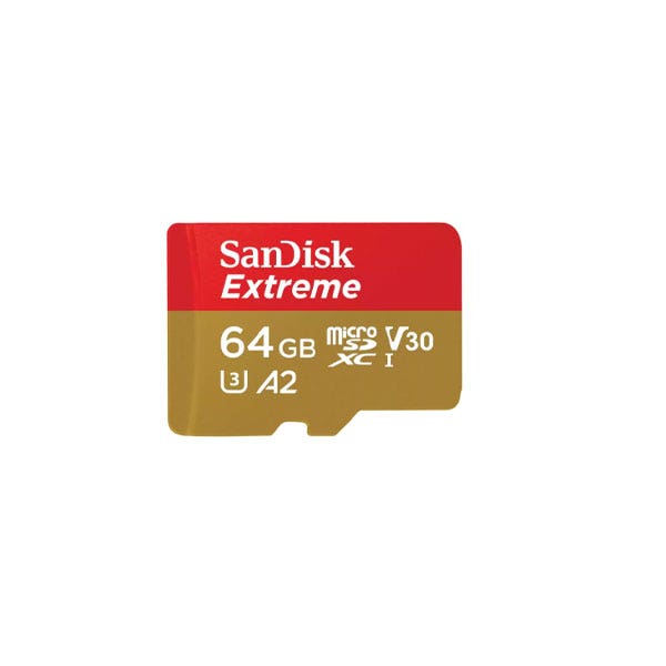 כרטיס זיכרון Extreme® microSDXC™ UHS-I בנפח 64GB מבית SanDisk דגם SDSQXAH-064G-GN6MN