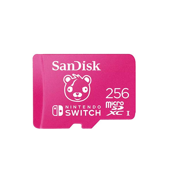 כרטיס זיכרון Nintendo MicroSD-Fortnite Edition בנפח 256GB מבית SanDisk דגם SDSQXAO-256G-GN6ZG