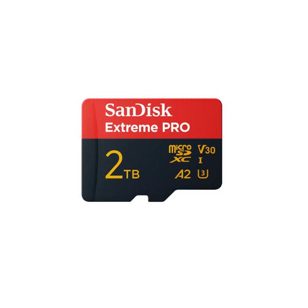 כרטיס זיכרון Extreme PRO microSDXC™ UHS-I בנפח 2TB מבית SanDisk דגם SDSQXCD-2T00-GN6MA