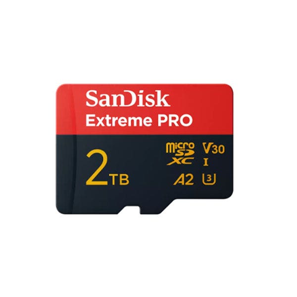 כרטיס זיכרון Extreme PRO microSDXC™ UHS-I בנפח 2TB מבית SanDisk דגם SDSQXCD-2T00-GN6MA - תמונה נוספת