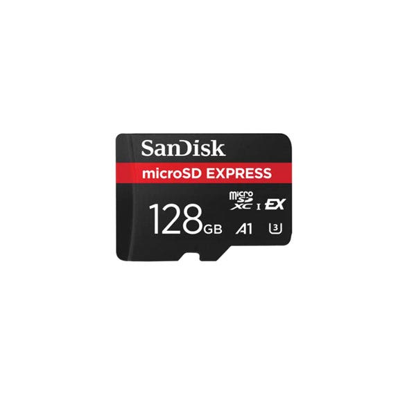 כרטיס זיכרון microSD Express בנפח 128GB מבית SanDisk דגם SDSQXFN-128G-GN4NN