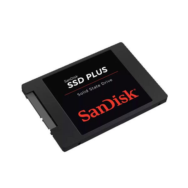 דיסק פנימי SSD PLUS בנפח 1TB מבית SanDisk דגם SDSSDA-1T00-G27 - תמונה נוספת