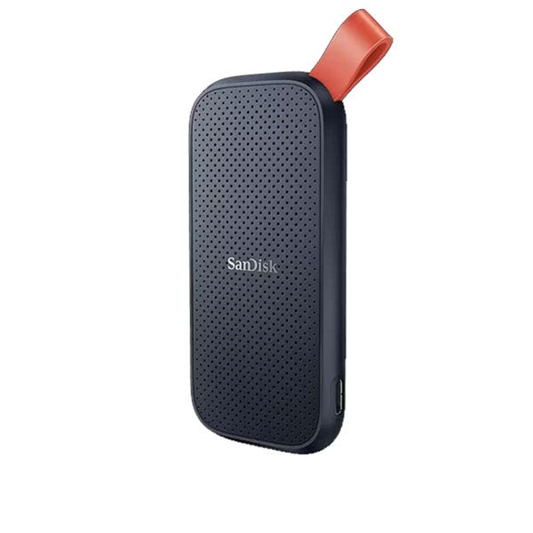 כונן חיצוני Portable SSD Type C + USB 3.2 Adapter בנפח 2TB מבית SanDisk דגם SDSSDE30-2T00-G26 - תמונה נוספת