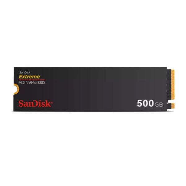 כונן פנימי SanDisk EXTREME NVMe נפח 500GB מבית SanDisk דגם SDSSDX3N-500G-G26