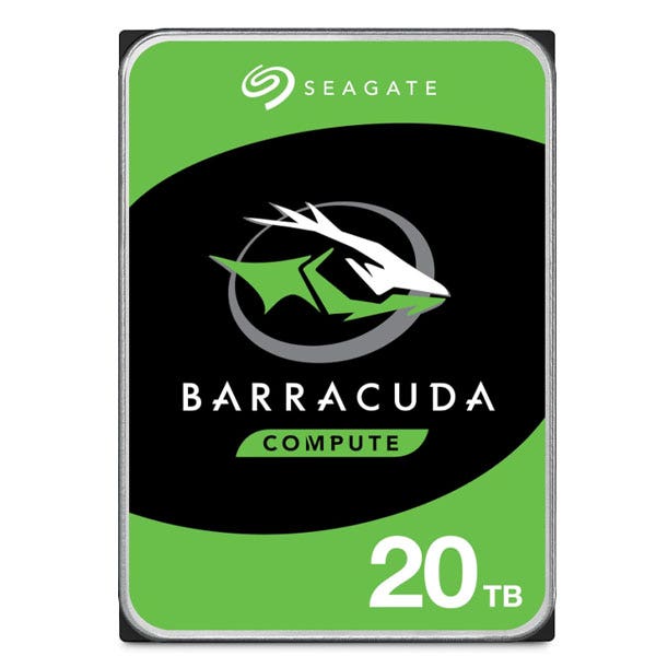 כונן קשיח Barracuda בנפח 20TB דגם ST20000DM001 מבית Seagate - תמונה נוספת