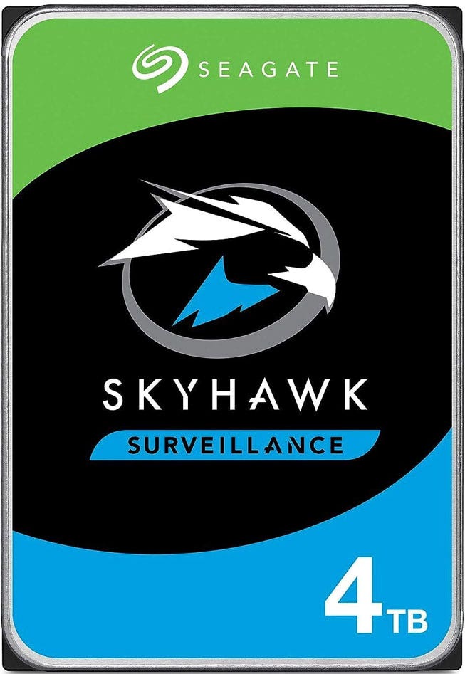 כונן קשיח Skyhawk Surveillance בנפח 4TB דגם ST4000VX016 מבית Seagate