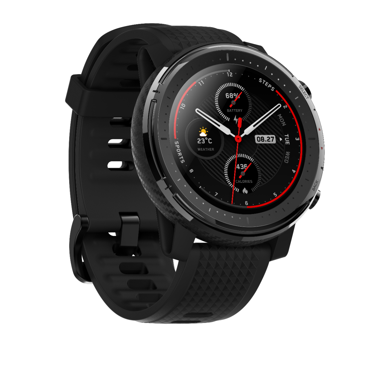 Amazfit Stratos 3 Fashion Fitשעון ספורט חכם - תמונה נוספת