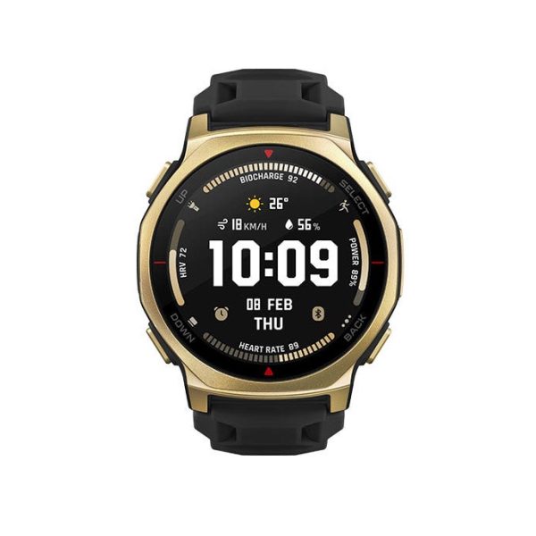 שעון חכם T-Rex 3 Pro 44mm Black Go שחור זהב