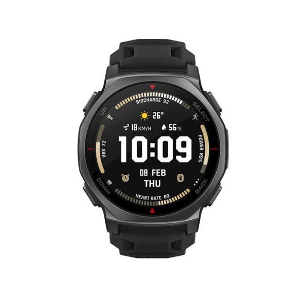 שעון חכם T-Rex 3 Pro 44mm שחור טקטי