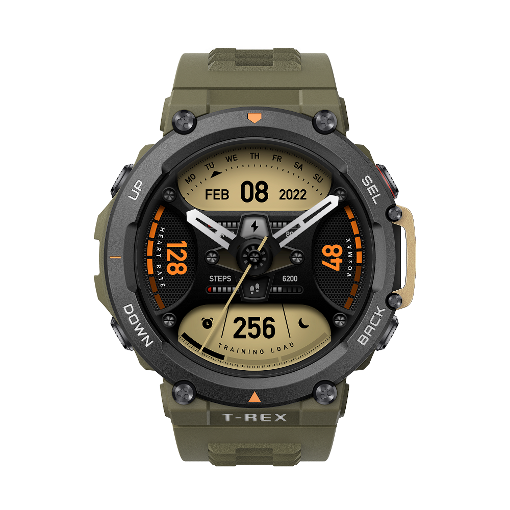 שעון חכם Amazfit דגם T-REX 2 צבע Green