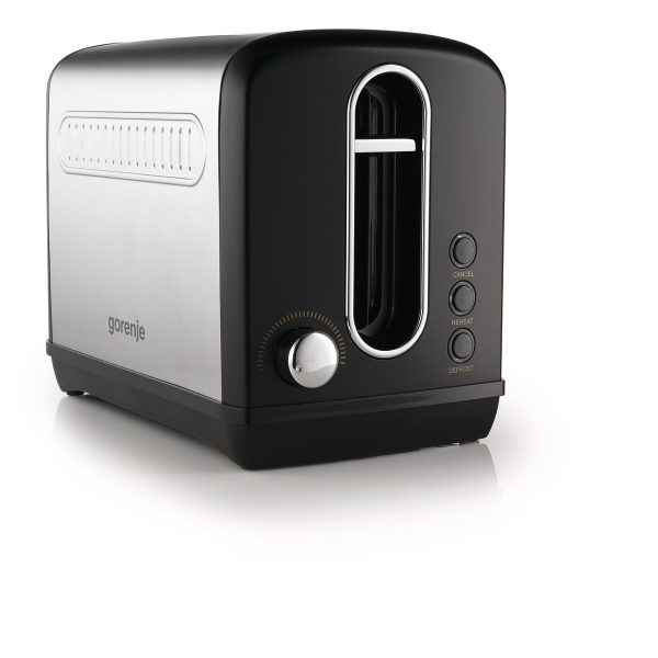 מצנם בצבע שחור gorenje בעיצוב קלאסי דגם T1100CLBK