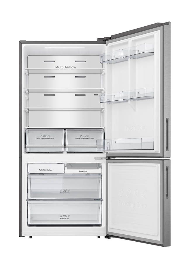 מקרר Hisense מקפיא תחתון בנפח 501 ליטר נטו דגם RD63-SKI בצבע נירוסטה - תמונה נוספת