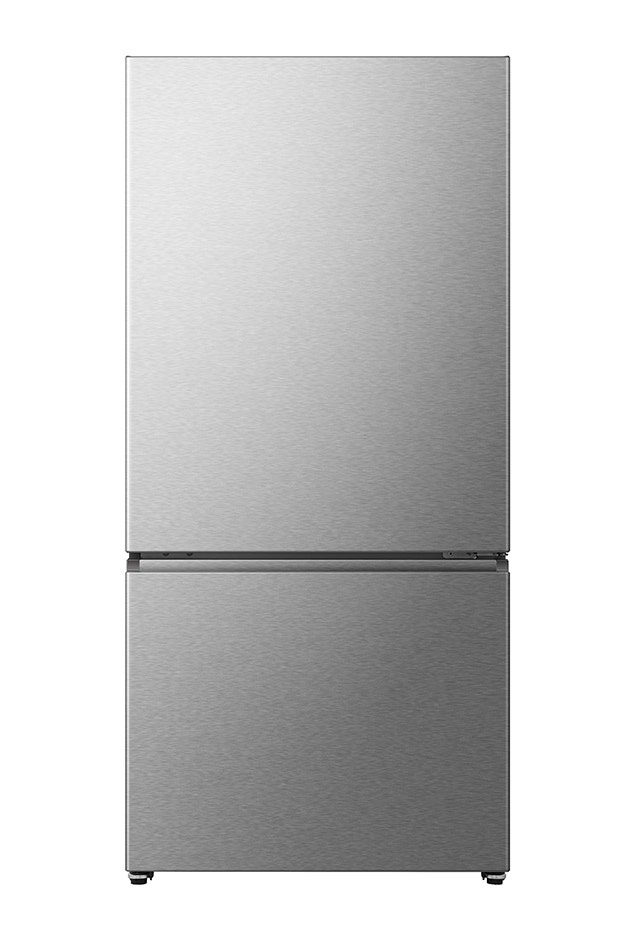 מקרר Hisense מקפיא תחתון 623 ליטר בצבע נירוסטה דגם RB70-SKI