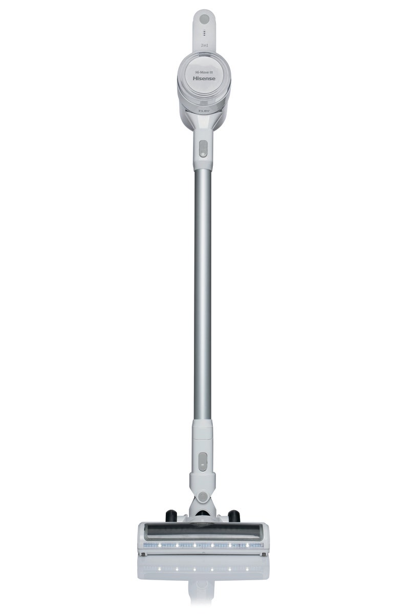 שואב אבק אלחוטי Hisense בטכנולוגיית Hi-Move דגם HVC6133W
