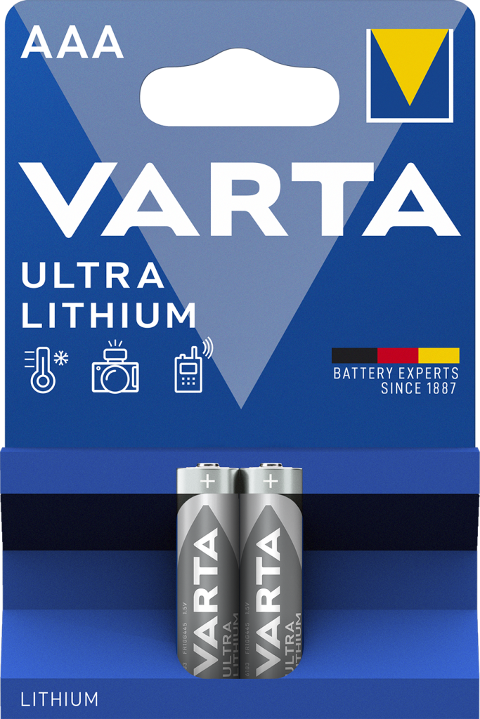 LITHIUM AAA 2PCS