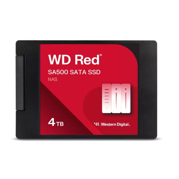 דיסק פנימי WD Red SA500 NAS SATA SSD בנפח 4TB מבית SanDisk דגם WDS400T2R0A