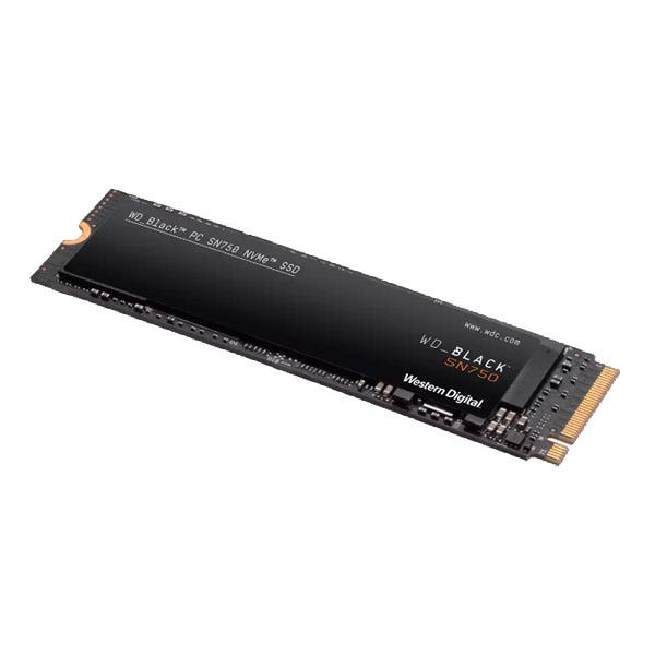 דיסק פנימי WD Black SSD SN750 NVMe בנפח 500 GB מבית Western Digital דגם WDS500G3X0C