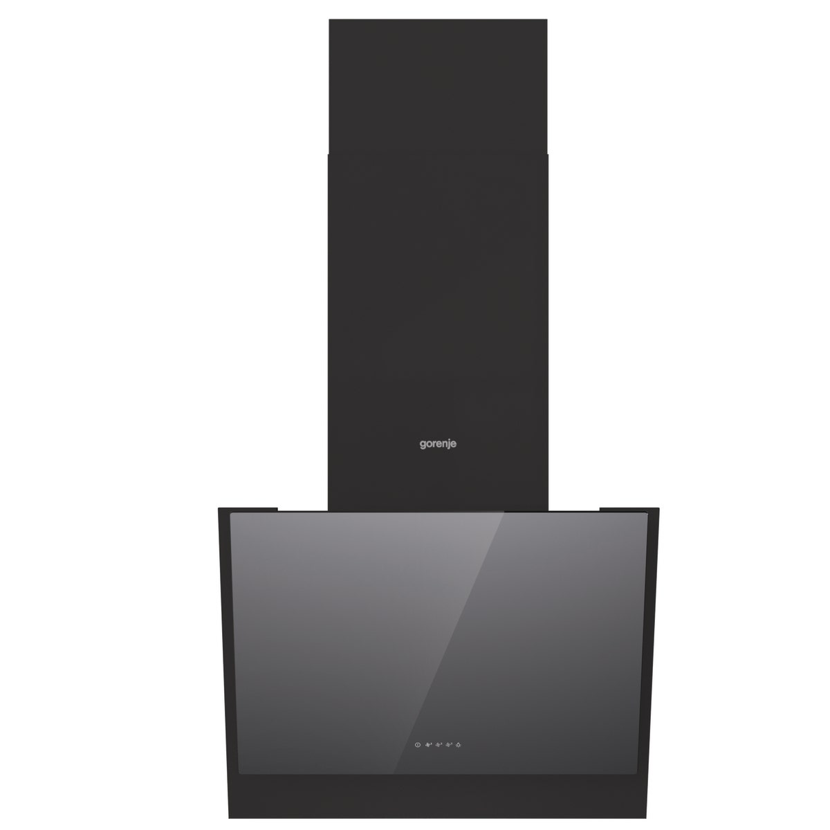 קולט אדים צמוד קיר gorenje בצבע שחור דגם WHI643E6B
