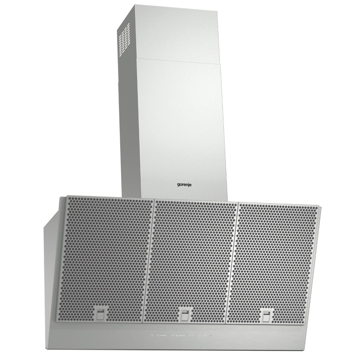 קולט אדים צמוד קיר gorenje בגימור נירוסטה דגם WHI961A4X