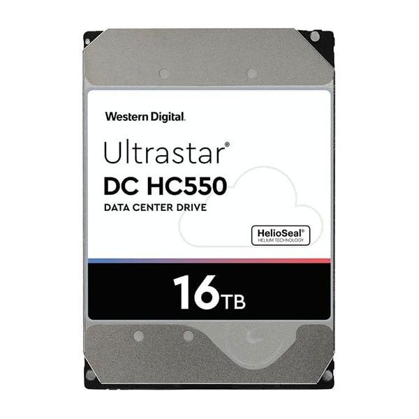 כונן קשיח פנימי Ultrastar® DC HC550 בנפח 16TB דגם WUH721816ALE6L4 מבית Western Digital
