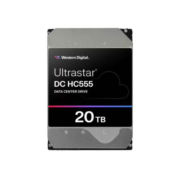 כונן קשיח פנימי Ultrastar HC555 בנפח 20TB דגם WUH722020CLE6L4 מבית Western Digital
