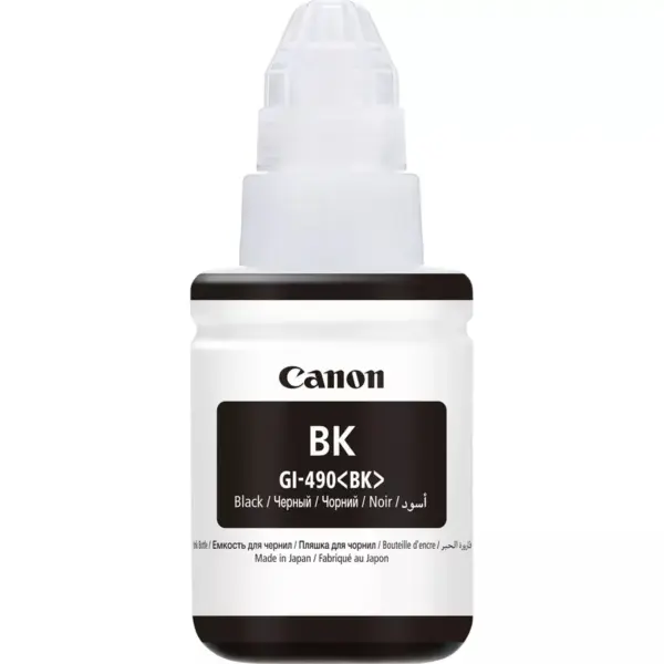 דיו מקורי Canon GI-490BK – שחור – תמונה 1