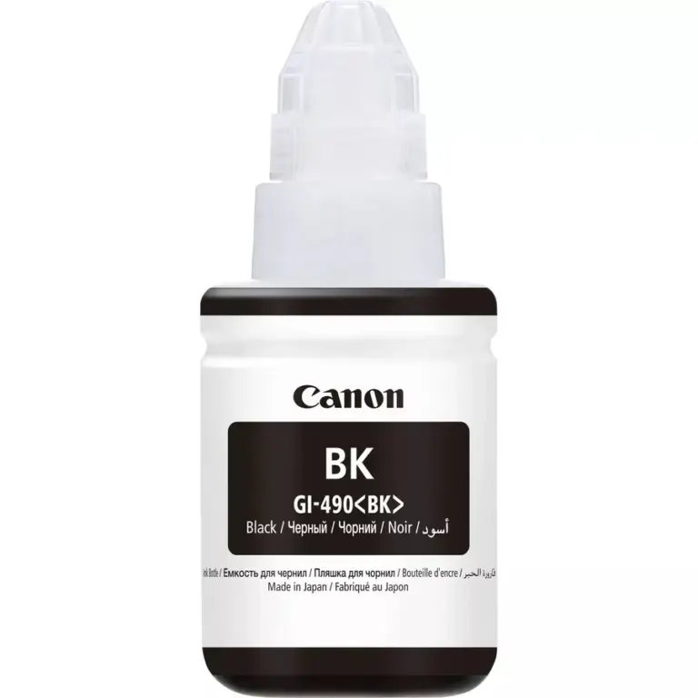 דיו מקורי Canon GI-490BK – שחור – תמונה 1