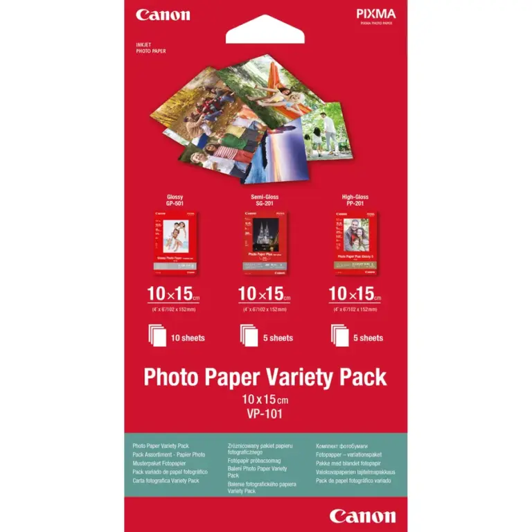 נייר צילום Canon VP-101 – תמונה 1
