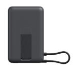 סוללת גיבוי 10000mAh עם סטנד דגם Xiaomi Magnetic Power Bank 10000 with Built-in Stand בצבע אפור