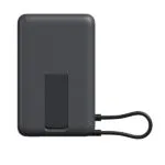 סוללת גיבוי 10000mAh עם סטנד דגם Xiaomi Magnetic Power Bank 10000 with Built-in Stand בצבע אפור