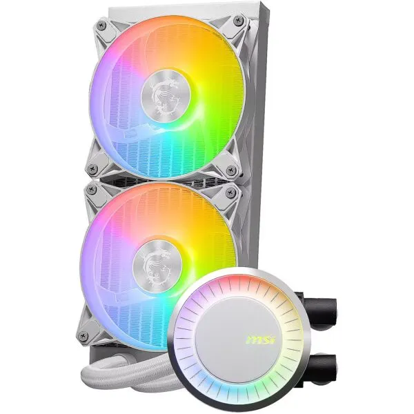 קירור נוזלי למעבד MSI MSI MAG CORELIQUID E240 WHITE