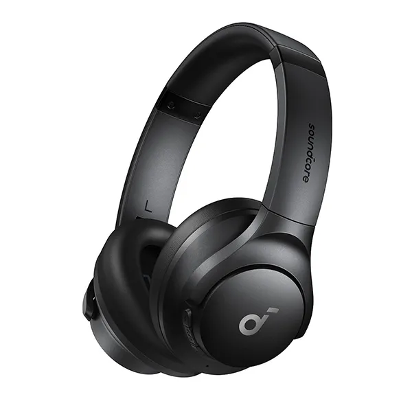 אוזניות קשת soundcore Q20i On-Ear בצבע שחור