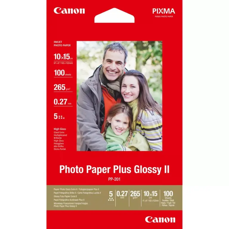 נייר צילום Canon PP-201 – תמונה 1