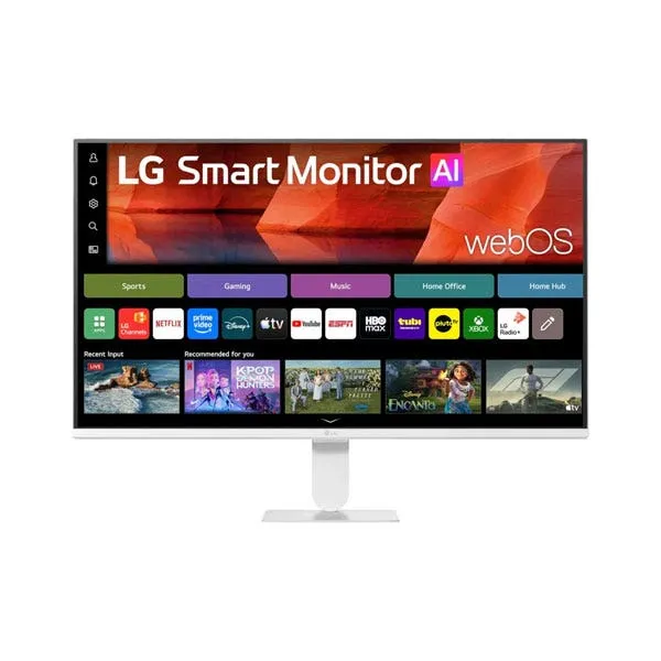מסך מחשב "27 Full HD IPS Smart Monitor with webOS & תוצרת LG דגם: 27U511SB-W