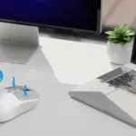 עכבר AI אלחוטי 7 כפתורים wifi+BT שקט(ללא רעש הקלקות), , 54 גרם,דיוק 1600DPI, שקט לחלוטין, העכבר יכול לעבוד גם אלחוטי בנוסף ל BT.