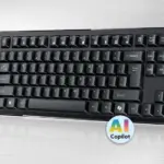 סט אלחוטי מקלדת ממברנית, עברית+אנגלית‎, עכבר שקט 1200DPI, 3 כפתורים