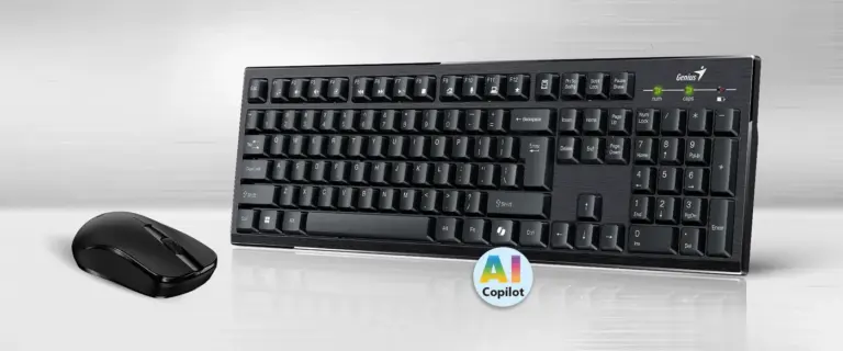 סט אלחוטי מקלדת ממברנית, עברית+אנגלית‎, עכבר שקט 1200DPI, 3 כפתורים