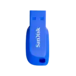 התקן זיכרון דגם Cruzer Blade Z50 16GB בצבע כחול מבית SanDisk