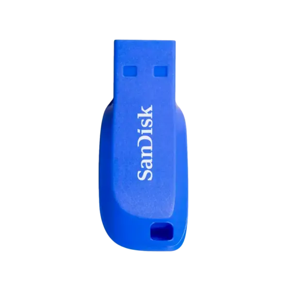התקן זיכרון דגם Cruzer Blade Z50 16GB בצבע כחול מבית SanDisk