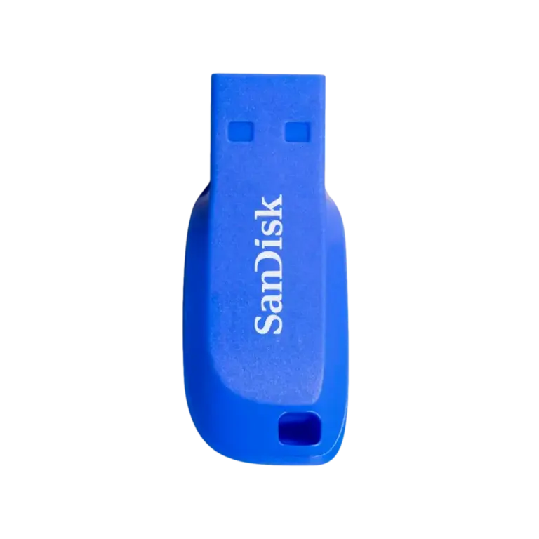 התקן זיכרון דגם Cruzer Blade Z50 16GB בצבע כחול מבית SanDisk