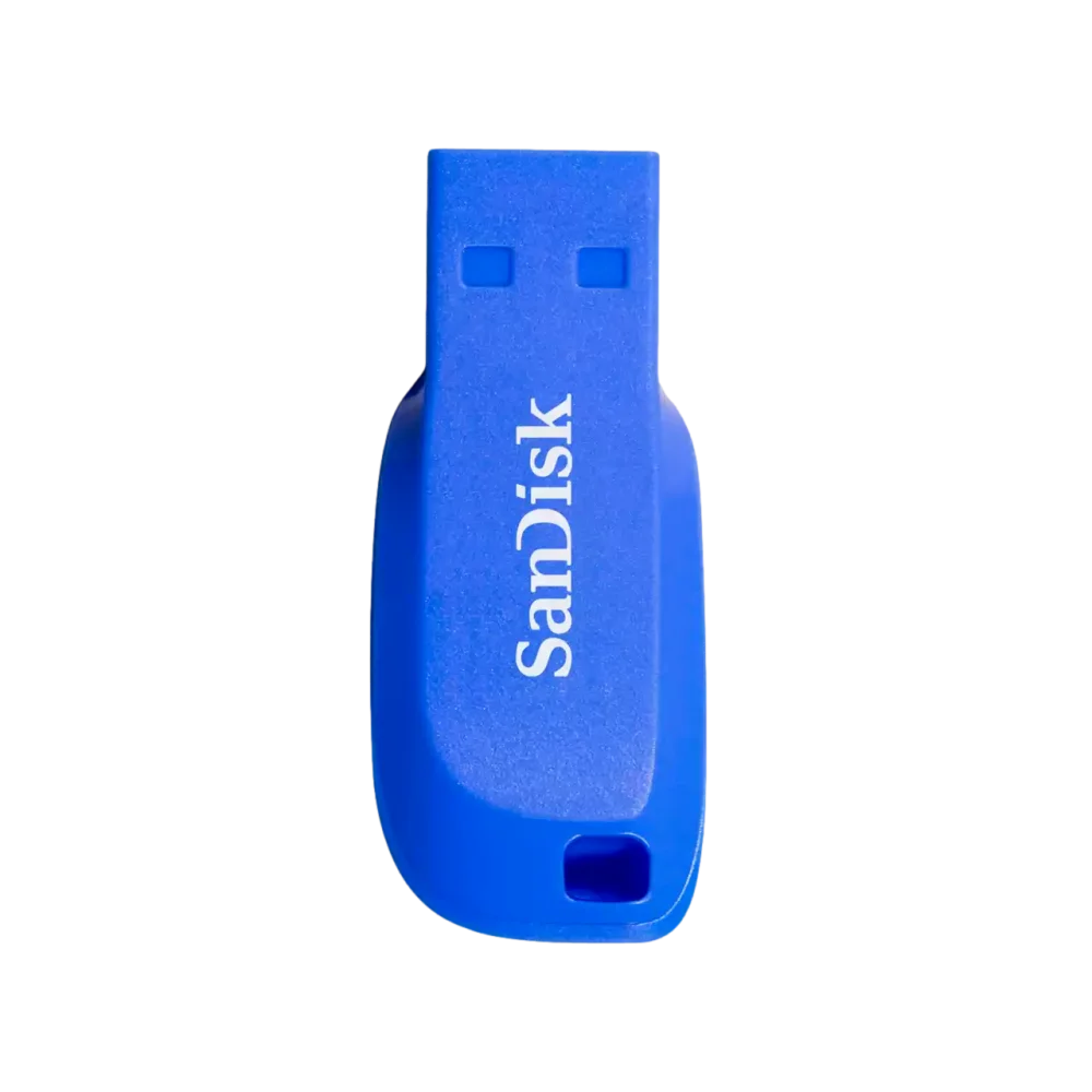 התקן זיכרון דגם Cruzer Blade Z50 16GB בצבע כחול מבית SanDisk