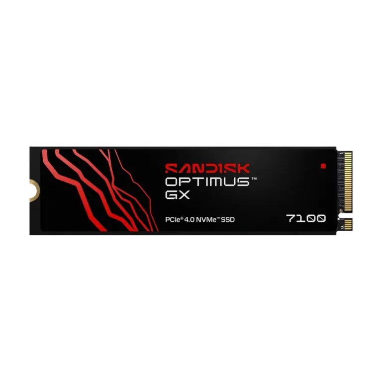 כונן SSD פנימי דגם Optimus GX 7100 NVMe 2TB מבית SanDisk