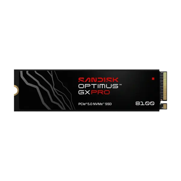 כונן SSD פנימי NVMe דגם Optimus GX PRO 8100 4TB מבית SanDisk