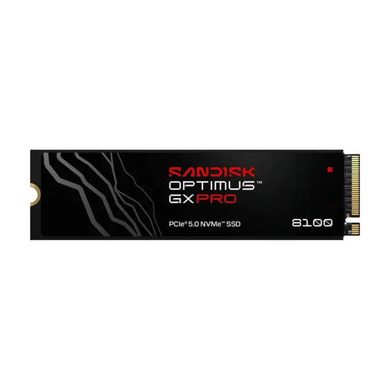 כונן SSD פנימי NVMe דגם Optimus GX PRO 8100 4TB מבית SanDisk