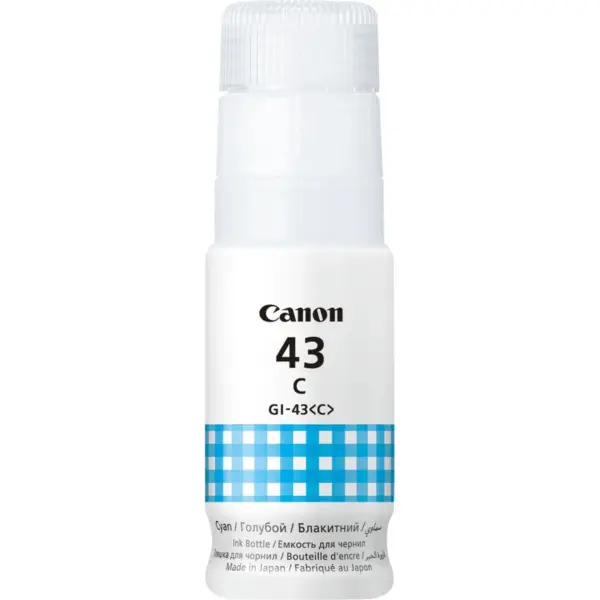 דיו מקורי Canon GI-43C – ציאן – תמונה 1