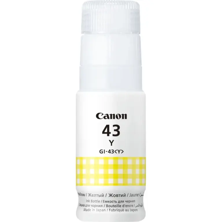דיו מקורי Canon GI-43Y – צהוב – תמונה 1