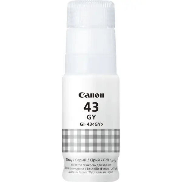 דיו מקורי Canon GI-43GY – אפור – תמונה 1