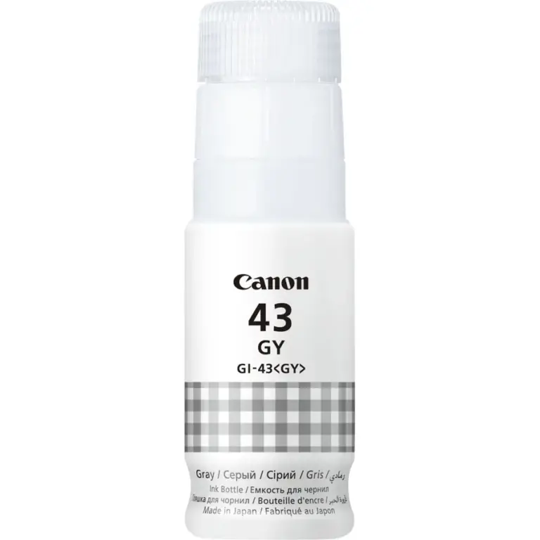 דיו מקורי Canon GI-43GY – אפור – תמונה 1