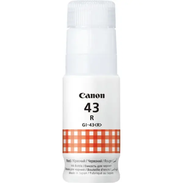 דיו מקורי Canon GI-43R – אדום – תמונה 1