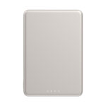 סוללת גיבוי מגנטית דקה במיוחד דגם Xiaomi Super Slim Magnetic Power Bank 5000mAh בצבע זהב